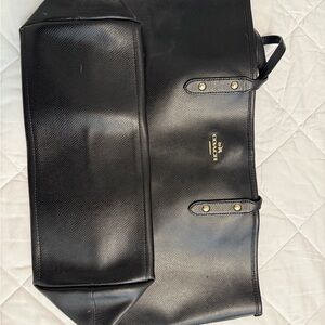Coach Black Leather Women’s Tote